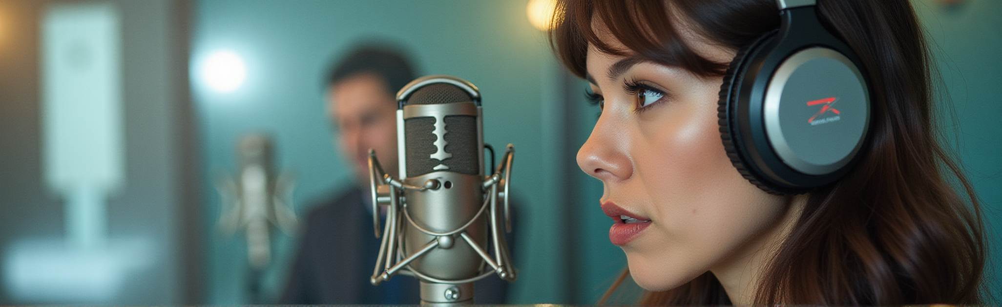 Enregistrement de voix off pour les livres audio et les podcasts