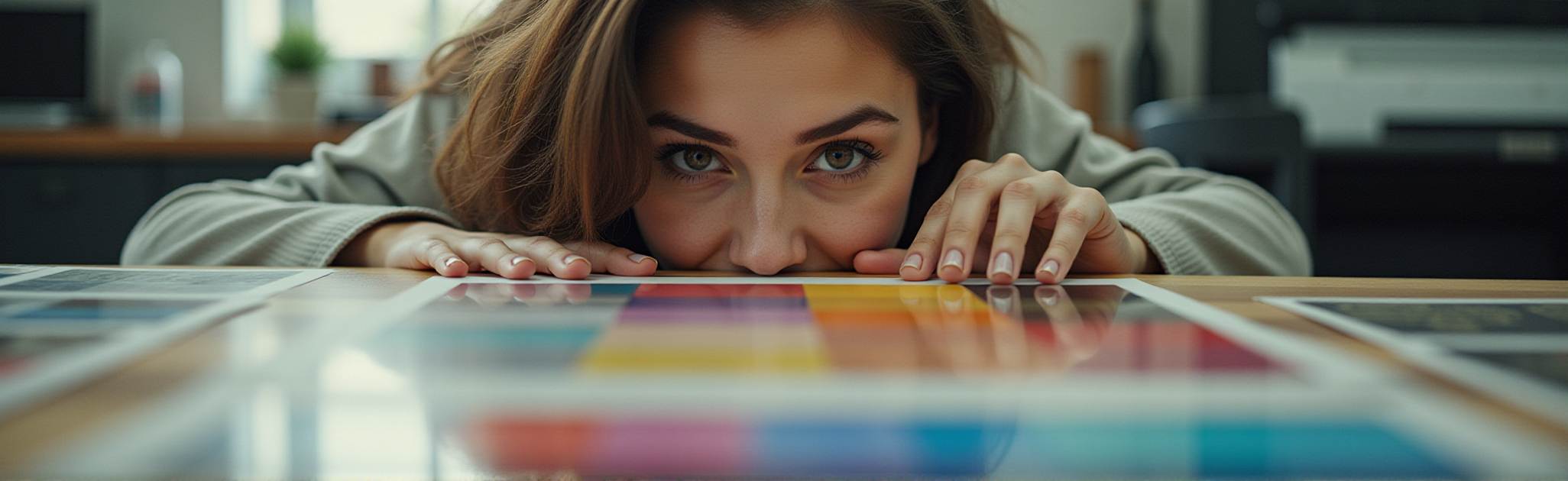 Production de supports de communication imprimés pour les salons professionnels